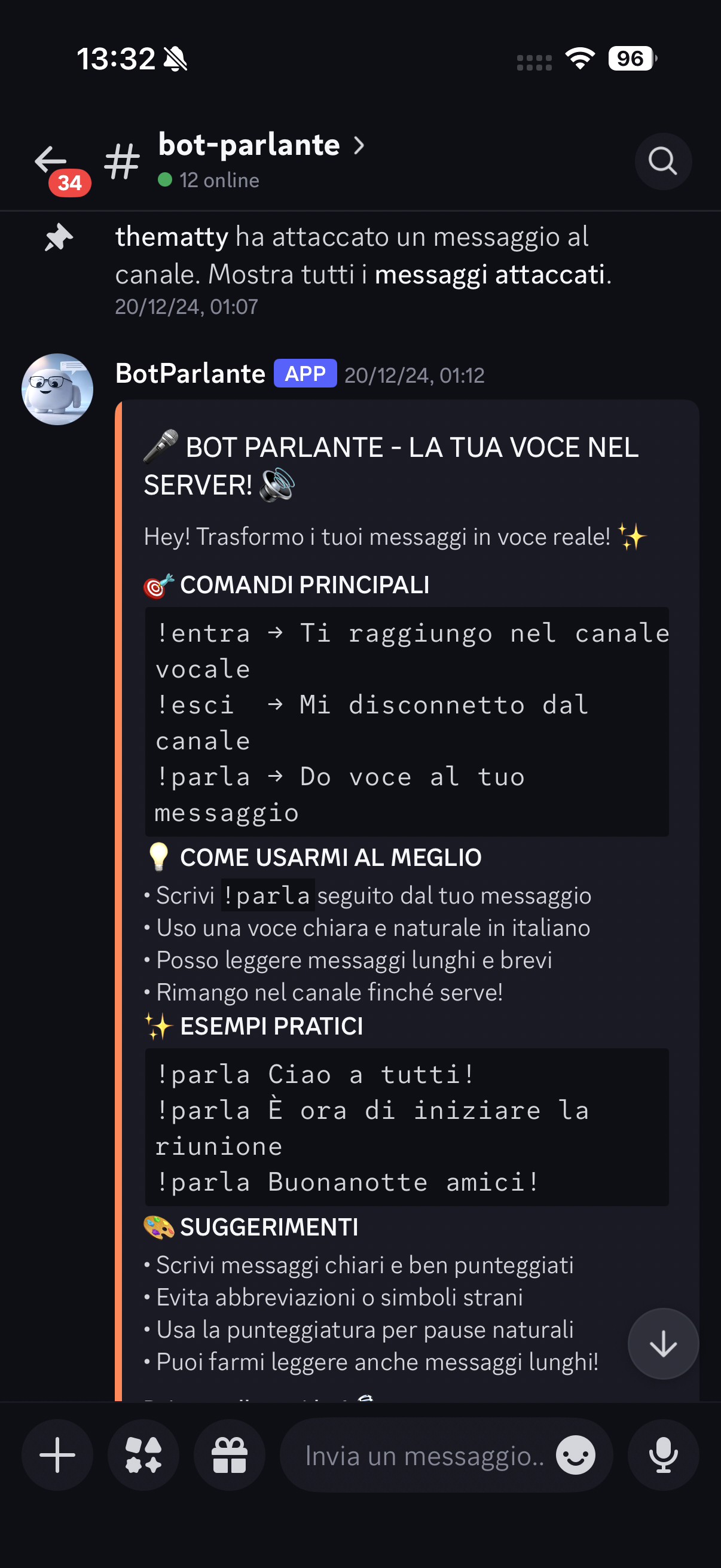 BotParlante Screenshot